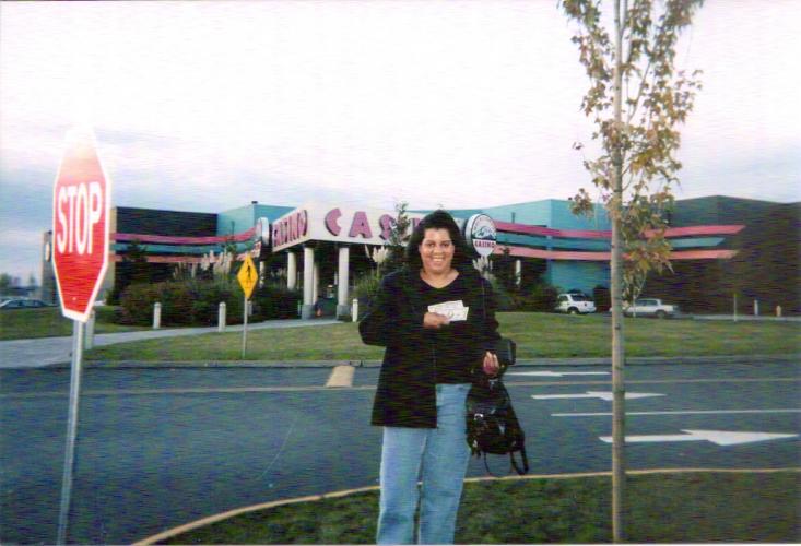 Winning big at the casino